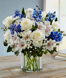 Loving Blue & white Bouquet