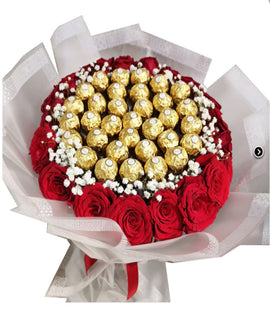 Chocolate rose bouquet