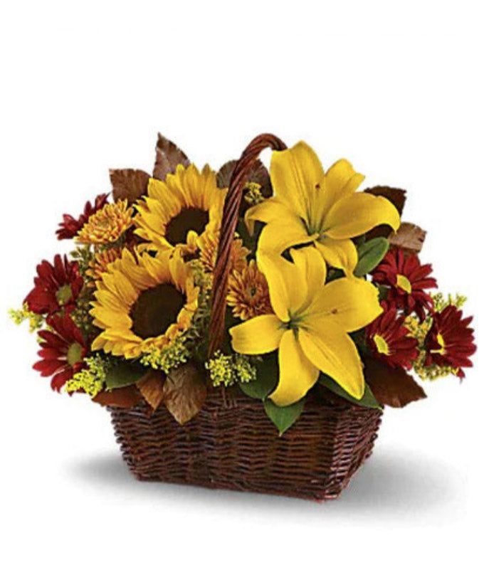 Yellow Days Basket