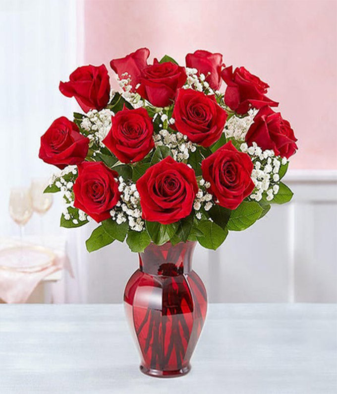 Dozen Red Roses Classic